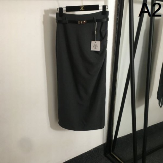 2025SS Long Skirt HERMES Hermes A popular item for overseas celebrities 2025SS Long Skirt HERMES Hermes A popular item for overseas celebrities