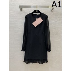 2025SS One Piece MIU MIU Miu Casual Classic