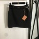 2025SS Skirt MIU MIU Miu Miu Half Price Sale Difficult 2025SS Skirt MIU MIU Miu Miu Half Price Sale Difficult