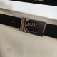 2025SS Skirt MIU MIU Miu Miu Half Price Sale Difficult 2025SS Skirt MIU MIU Miu Miu Half Price Sale Difficult