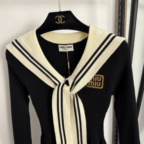 2025FW Dress MIU MIU Miu Miu Perfect for a cute, mature outfit