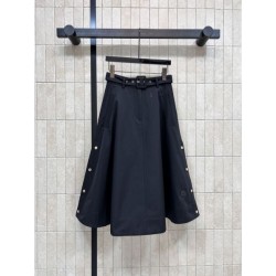 MIU MIU Pleated Skirt New Fall/Winter 2025 Popular brand item that you can see at a glance