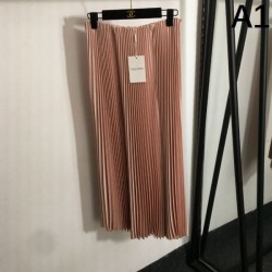 2025SS Pleated Skirt VALENTINO Super Stylish and Very Popular