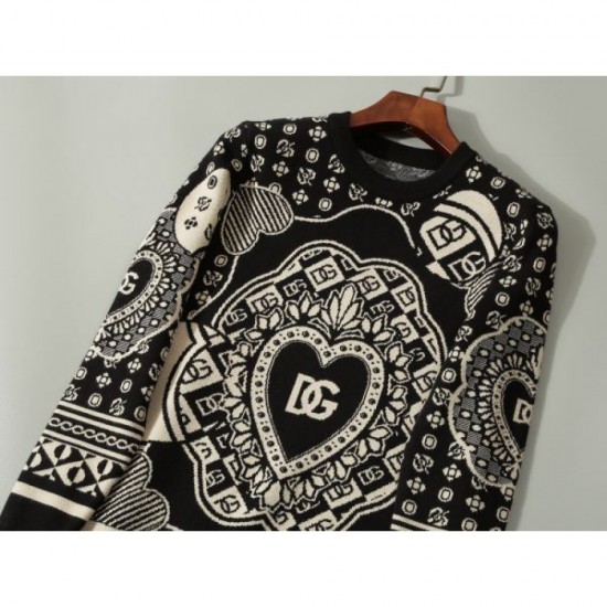 2025 Fall/Winter Sweater DOLCE & GABBANA Dolce & Gabbana The latest hotly talked about popular new release 2025 Fall/Winter Sweater DOLCE & GABBANA Dolce & Gabbana The latest hotly talked about popular new release