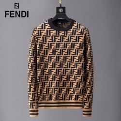 2025 Fall/Winter Sweater FENDI Fendi Comfortable Model with a Focus on Loose Feel
