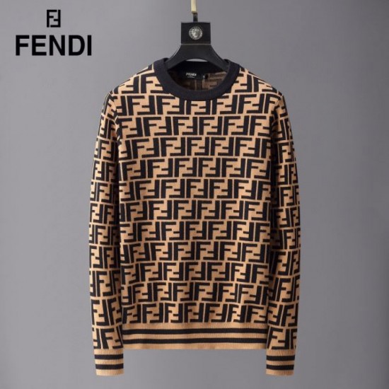 2025 Fall/Winter Sweater FENDI Fendi Comfortable Model with a Focus on Loose Feel