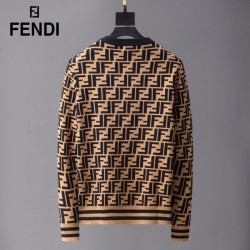 2025 Fall/Winter Sweater FENDI Fendi Comfortable Model with a Focus on Loose Feel