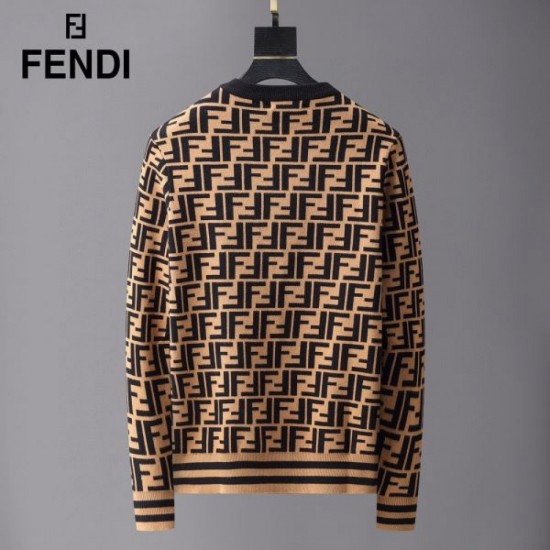 2025 Fall/Winter Sweater FENDI Fendi Comfortable Model with a Focus on Loose Feel