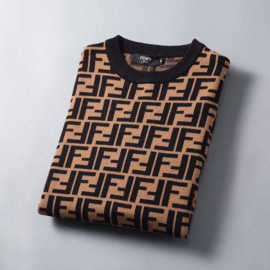 2025 Fall/Winter Sweater FENDI Fendi Comfortable Model with a Focus on Loose Feel