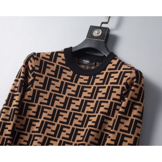 2025 Fall/Winter Sweater FENDI Fendi Comfortable Model with a Focus on Loose Feel