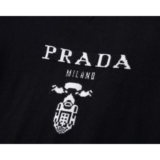 2025 Fall/Winter Sweater PRADA Prada Adult casual look that stands out in autumn 2025 Fall/Winter Sweater PRADA Prada Adult casual look that stands out in autumn