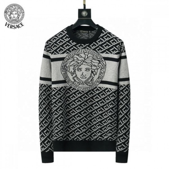 2025 Fall/Winter Sweater VERSACE Versace A very popular model with a trendy feel 2025 Fall/Winter Sweater VERSACE Versace A very popular model with a trendy feel