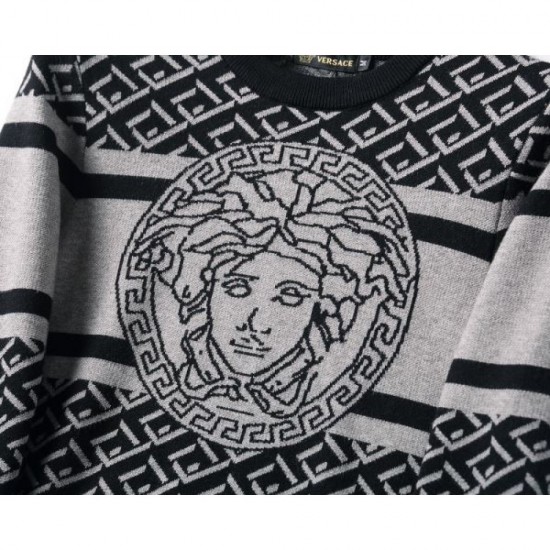 2025 Fall/Winter Sweater VERSACE Versace A very popular model with a trendy feel 2025 Fall/Winter Sweater VERSACE Versace A very popular model with a trendy feel