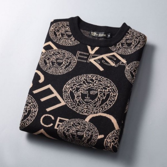 2025 Fall/Winter Sweater VERSACE Versace Cumulative Sales No. 1 New Sweater 2025 Fall/Winter Sweater VERSACE Versace Cumulative Sales No. 1 New Sweater