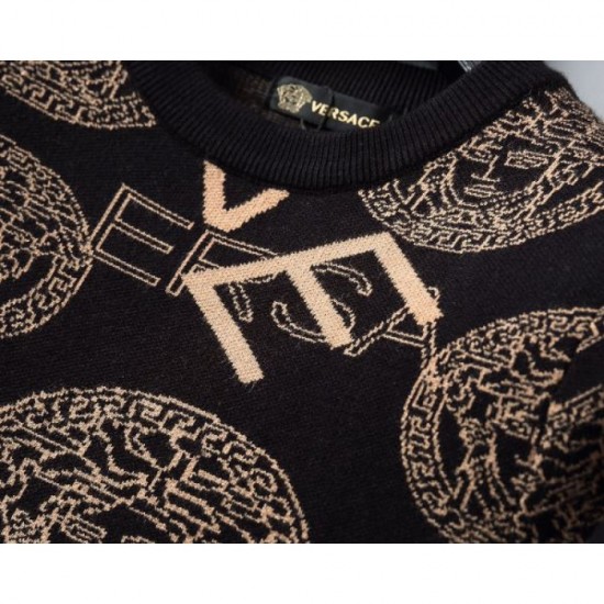 2025 Fall/Winter Sweater VERSACE Versace Cumulative Sales No. 1 New Sweater 2025 Fall/Winter Sweater VERSACE Versace Cumulative Sales No. 1 New Sweater