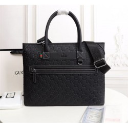 2025FW Briefcase GUCCI A popular briefcase with high quality leather that stands out in style