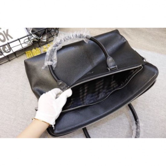 2025FW Briefcase PRADA Prada High-quality briefcase made from high-quality leather with outstanding presence