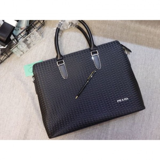 2025FW Briefcase PRADA Prada New Autumn/Winter Product Creates adult charm with sophisticated design