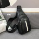 2025FW Chest Bag PRADA Prada Fall/Winter Limited Super Popular Collaboration Model 2025FW Chest Bag PRADA Prada Fall/Winter Limited Super Popular Collaboration Model
