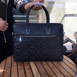 2025FW Briefcase VERSACE Versace Extremely Popular New Luxury Briefcase