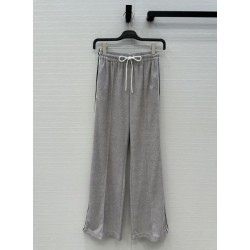 CELINE Casual Pants 2025 New Autumn/Winter Popular item loved by celebrities and celebrities