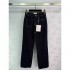 CHANEL Denim Pants 2025 New Autumn/Winter Featured Autumn/Winter Featured Model by Many Users
