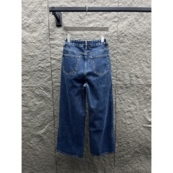 CHANEL Denim Pants 2025 New Autumn/Winter Recommended Autumn/Winter Items Coming Soon
