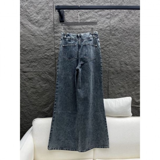 CHANEL Denim Pants 2025 New Autumn/Winter Recommended model for daily use CHANEL Denim Pants 2025 New Autumn/Winter Recommended model for daily use
