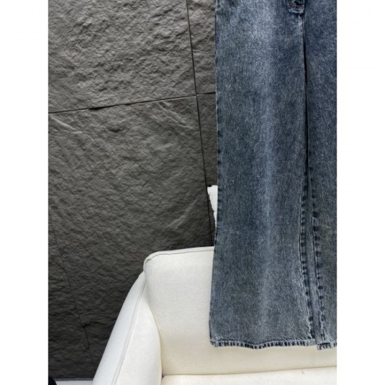 CHANEL Denim Pants 2025 New Autumn/Winter Recommended model for daily use CHANEL Denim Pants 2025 New Autumn/Winter Recommended model for daily use