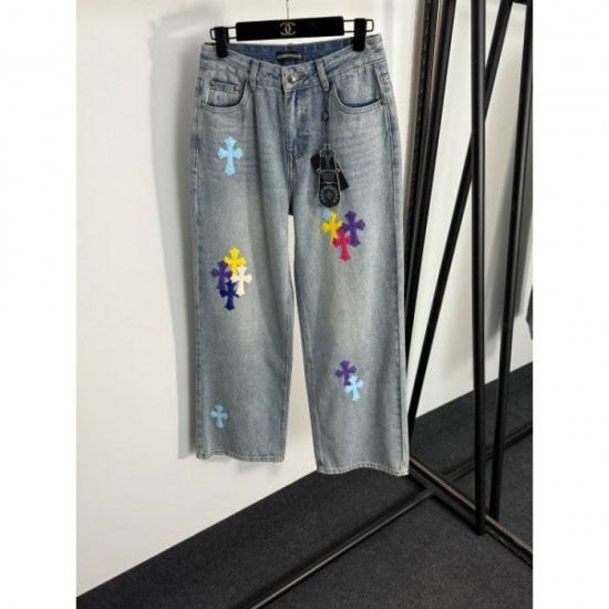 2025FW Jeans CHROME HEARTS Chrome Hearts The latest trends that are extremely popular