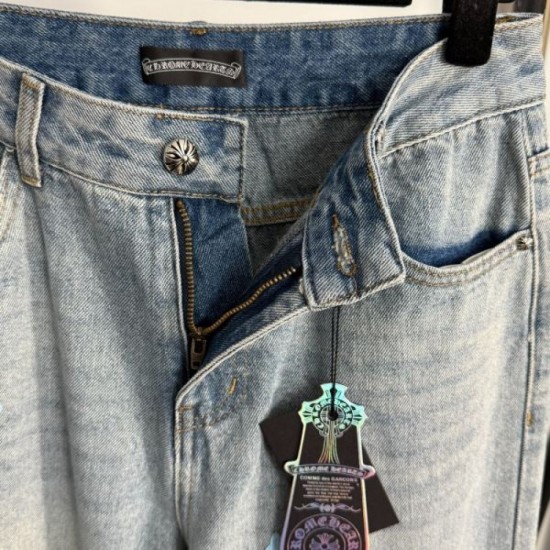 2025FW Jeans CHROME HEARTS Chrome Hearts The latest trends that are extremely popular