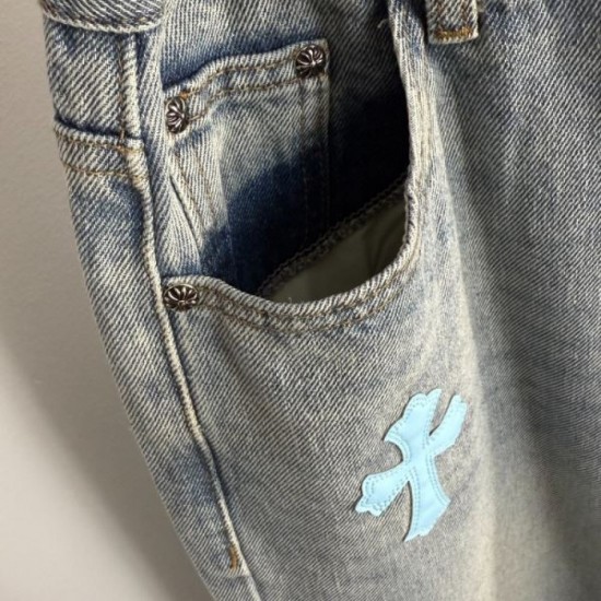 2025FW Jeans CHROME HEARTS Chrome Hearts The latest trends that are extremely popular