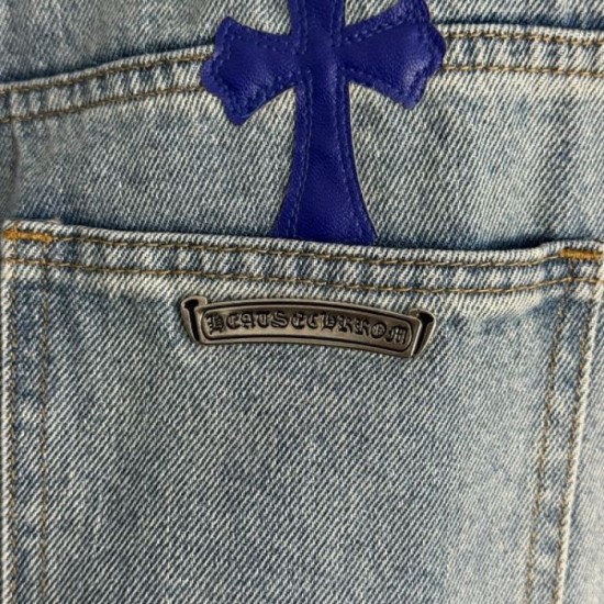 2025FW Jeans CHROME HEARTS Chrome Hearts The latest trends that are extremely popular