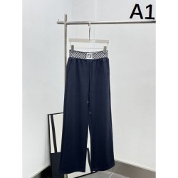 FENDI Wide Pants 2025 New Autumn/Winter Popular model that is very popular in Autumn/Winter