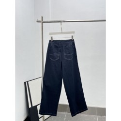 LOEWE Jeans 2025 New Autumn/Winter Featured Autumn/Winter Items Must-Buy for Adults