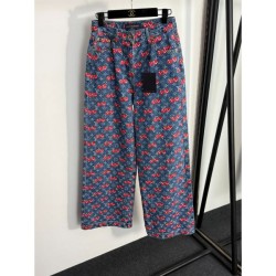 2025FW Jeans LOUIS VUITTON Louis Vuitton Popular model for this season's must-buy