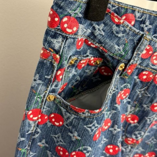 2025FW Jeans LOUIS VUITTON Louis Vuitton Popular model for this season's must-buy 2025FW Jeans LOUIS VUITTON Louis Vuitton Popular model for this season's must-buy