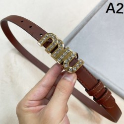 2025FW Beautiful Line Belt MIU MIU Miu Miu Popular Beautiful Line This season's newest products Luxury