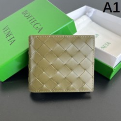 2025SS Bestseller BOTTEGA VENETA Bifold Wallet