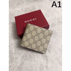 2025SS Classic Popular Thin Soft GUCCI Bifold Wallet