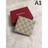 2025SS Classic Popular Thin Soft GUCCI Bifold Wallet