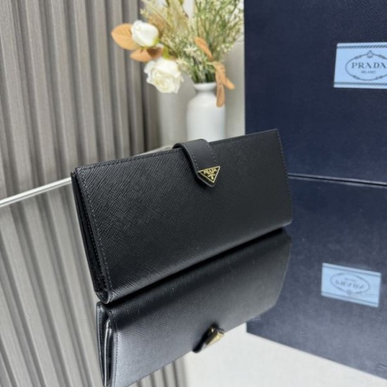 2025SS Popular Spring/Summer Collection PRADA Prada Long Wallet 2025SS Popular Spring/Summer Collection PRADA Prada Long Wallet