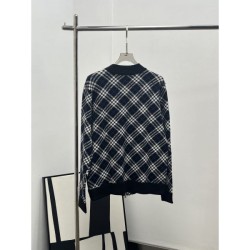 BURBERRY Burberry Knit Cardigan 2025 Autumn/Winter Latest Limited Time Sale