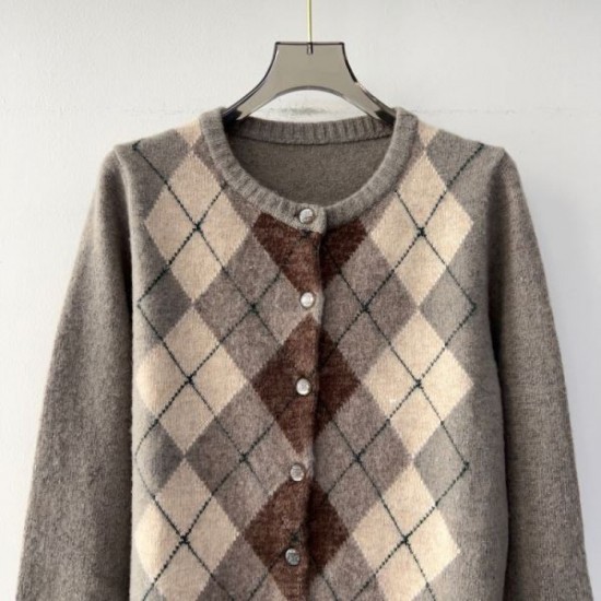 2025FW Cardigan CELINE New limited edition Stylish colors for a gorgeous outfit