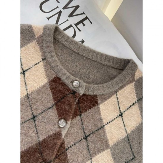 2025FW Cardigan CELINE New limited edition Stylish colors for a gorgeous outfit