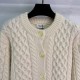 CELINE Knit Cardigan 2025 Fall/Winter New Casual Popular Item CELINE Knit Cardigan 2025 Fall/Winter New Casual Popular Item