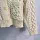 CELINE Knit Cardigan 2025 Fall/Winter New Casual Popular Item CELINE Knit Cardigan 2025 Fall/Winter New Casual Popular Item
