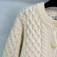 CELINE Knit Cardigan 2025 Fall/Winter New Casual Popular Item CELINE Knit Cardigan 2025 Fall/Winter New Casual Popular Item