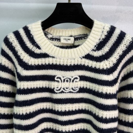 CELINE Knit Pullover 2025 Autumn/Winter Sale Special Price New Model CELINE Knit Pullover 2025 Autumn/Winter Sale Special Price New Model