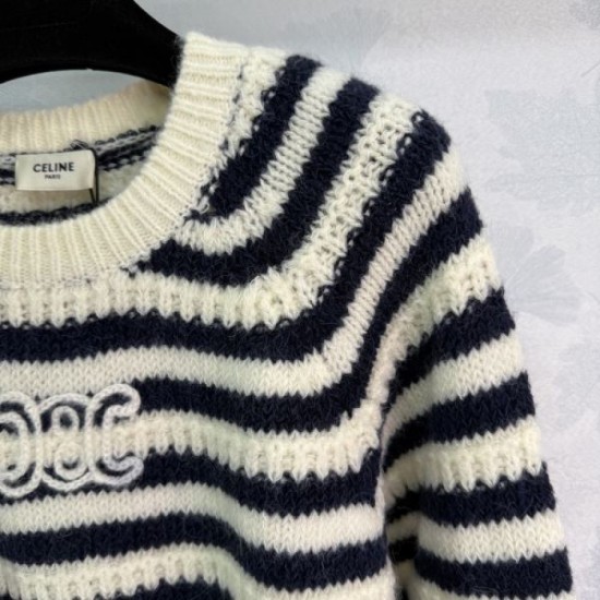 CELINE Knit Pullover 2025 Autumn/Winter Sale Special Price New Model CELINE Knit Pullover 2025 Autumn/Winter Sale Special Price New Model